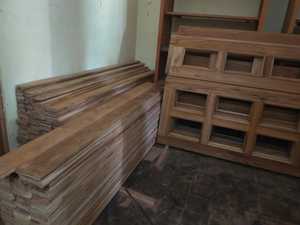 Puertas delanteras de entrada de madera de teca elegante Apertura manual para el hogar Diseño de puerta principal elegante Casa Interior Exterior Diseño de habitación de madera - Product Image 5