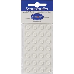 Butoir de porte auto-adhésif en plastique transparent de 12 mm, anti-courant d'air - Product Image 1