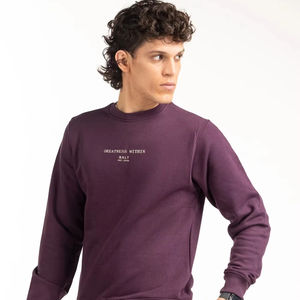 Sudadera informal con estilo para hombre, cómoda y cálida Sudadera con capucha, moda atlética con material de poliéster/algodón para ropa de invierno - Product Image 1