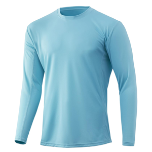 UPF 50 <b>Black</b> Unisex <b>Long</b> <b>Sleeve</b> Fishing Shirt Mask UV Neck Gaiter Hoodie 100% Polyester Anti-Bacterial Custom Logo Sublimation - Product Image 5