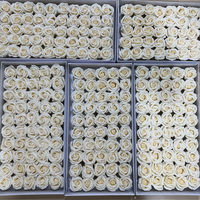 Mawar Sabun Grosir 50 Pcs dalam Kotak Bunga Mawar Sabun