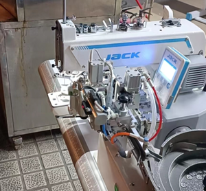 NUEVA Máquina de coser industrial computarizada de alta velocidad GTRRBEL Jack-1790 para ojales rectos, de cama plana, puntada de seguridad, individual, DIY, OEM, de plástico - Product Image 5