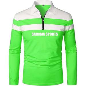 Polos para hombre para verano, ropa informal bordada para negocios, marca, tamaño personalizado, venta al por mayor - Product Image 1