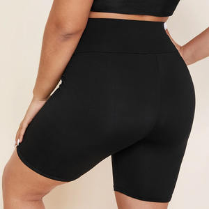 Hot Summer Women Sports Running Black Pantalones cortos de alta elasticidad Gym Fitness Sports Elástico y pantalones cortos cómodos para mujeres - Product Image 3