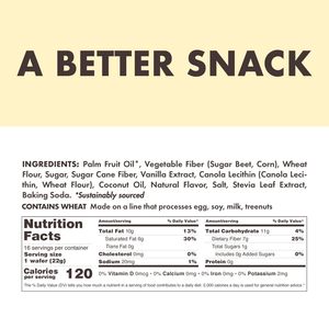 Rip <b>Van</b> Vanilla Keto Wafer Cookies, Healthy Vegan Snack, 16 Count - Product Image 6