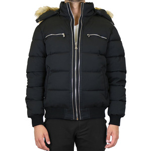 Blouson matelassé 2025 OEM Vente en gros Meilleure qualité Blouson matelassé pour homme Coupe-vent Blouson matelassé pour homme Fabriqué en hiver Blouson matelassé chaud Logo personnalisé - Product Image 1