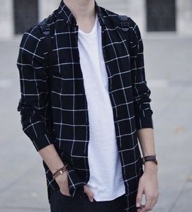 เสื้อเชิ้ตลำลองแขนยาวผ้าสักหลาดสีล้วนสำหรับผู้ชายแห้งเร็วป้องกันรอยยับสำหรับฤดูร้อนตามสั่ง - Product Image 4