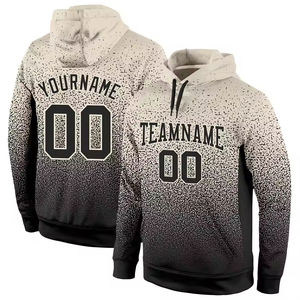 Sudaderas con capucha deportivas de alta calidad, precios al por mayor, tela con logotipo de equipo, sudadera impresa personalizada, proveedor de uniformes deportivos, OEM y ODM - Product Image 3