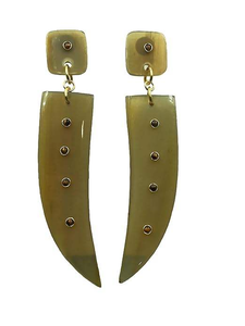 Último diseño Buffalo Horn Earing Mujeres Nueva joyería de moda Earing para compradores a granel de La India por glowin fashion - Product Image 6