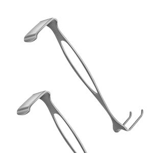 Rétracteur Czerny de haute qualité à double extrémité 171mm de long en acier inoxydable chirurgical manuel certifié CE Fabricant d'instruments - Product Image 1