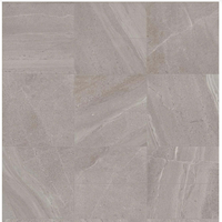 Carreaux en porcelaine effet pierre italienne, céramique pour sol et mur, série Palladio par Arkitea, couleurs beige gris fumé, tailles personnalisées