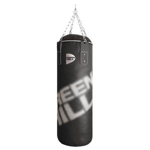 Sac de frappe robuste en cuir artificiel avec logo personnalisé, en PU et coton, pour entraînement MMA, sac suspendu - Product Image 1