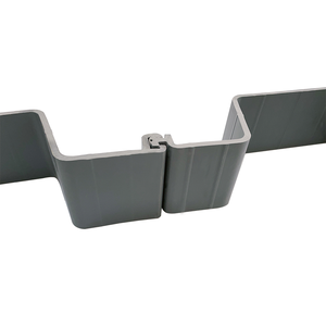 PVC-plateaupalen, hoogwaardige kunststof plateaupalen voor kustbescherming, OEM leverancier van vinyl plateaupalen, China - Product Image 5