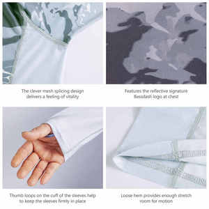 Polo de pêche à manches longues Polyester Spandex respirant mèche Sublimation maillot de pêche ou vente - Product Image 5