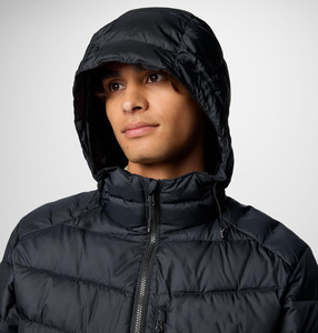 Veste d'hiver pour homme en duvet imperméable de grande taille, fabriquée au Pakistan, avec capuche, vente en gros - Product Image 3