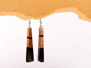 Boucles d'oreilles en résine faites à la main pour femmes, bijoux fantaisie, accessoires légers et tendance, idées cadeaux - Product Image 3