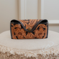 Étui à lunettes personnalisé en cuir usiné de qualité supérieure, fabriqué à la main, fermeture magnétique personnalisée, couvre-lunettes de voyage unisexe