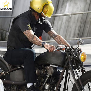 Chaleco de Motociclista de Cuero para Hombre, Estilo SOA, con Bolsillos para Pistola, Chaleco de Club de Motociclistas para Hombre - Product Image 5