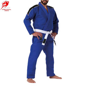 ชุดคอตตอนผ้า BJJ GI ชุดคอตตอนถักโลโก้ตามสั่ง - Product Image 1
