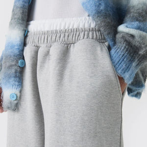 2026 Custom Men's Wide <b>Jogger</b> Pants Cotton <b>Baggy</b> Fleece Washed Sweatpants Wholesale Heavyweight Straight Leg Sweatpants - Product Image 3