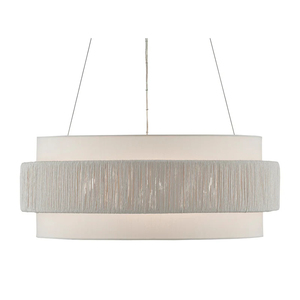 Boho intessuto a mano luce in Rattan rotonda <span class=keywords><strong>Beige</strong></span> e zucchero bianco lampada costiera per bar retrò decorazione <span class=keywords><strong>lampadario</strong></span> ristorante - Product Image 1