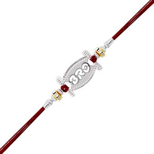 Elegante Pulsera de Plata 925 con Dije de Rudraksha para Hermano (Bro/Bhai) de Arihant Gems Jewels, Ideal para Rakshabandhan - Product Image 6