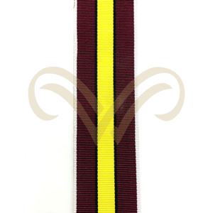 Custom Moire Medal <b>Ribbon</b> Premium Watermark <b>Silk</b> <b>Ribbons</b> for Casual & Classical Style Ceremonial Awards Regalia & Decorations - Product Image 1