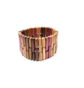 Vente en gros bracelet en bois mode personnalisé fait à la main 100% Bracelet en bois naturel pour femmes à bas prix - Product Image 6