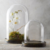 Terrarium en verre pyramidal haut, vitrine moderne pour mariage, décoration de jardins, vase en cristal, décoration intérieure, présentoir de table