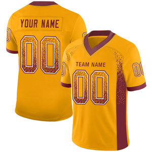 Último Estilo, MOQ Bajo, Transpirable, Secado Rápido, 100% Poliéster, Jersey de Fútbol Americano, Ropa Deportiva Personalizable - Product Image 6