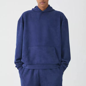 Top Vente en gros Personnalisé Hommes Survêtement Dernière Conception Hommes Premium Survêtement 100% Coton Uni Survêtements À Capuche Ensembles - Product Image 6