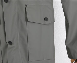 Veste coupe-vent de sport personnalisée de haute qualité pour hommes, vêtements décontractés, nouveau design, veste de pluie de printemps, mode personnalisée, vente en gros, service OEM - Product Image 2