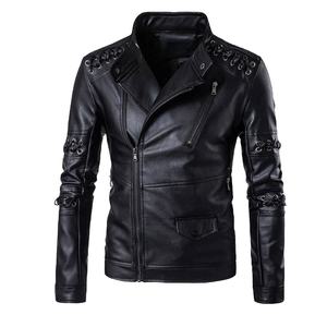 Chaqueta de cuero para hombre Nueva llegada Chaqueta de cuero cómoda transpirable con tamaño de color personalizado Tela forrada hecha a medida - Product Image 4