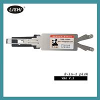 Outil de décodage et de crochetage 2-en-1 LISHI VA6 pour Renault/Citroën, en acier inoxydable, pour serruriers automobiles professionnels