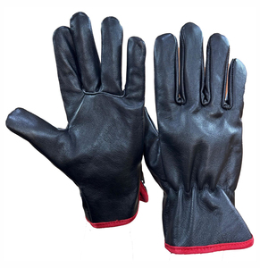 Guantes de Seguridad de Cuero con Color y Logotipo Personalizados al por Mayor para Ciclismo y Ejercicios al Aire Libre, Antiencogimiento, para Uso en Invierno - Product Image 1