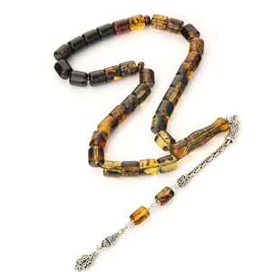 Cuentas de Cuerno Hechas a Mano con Acabado Realista, Tasbih Islámico para Ceremonias Religiosas, Oración Diaria, Personalizable, Venta al por Mayor - Product Image 3