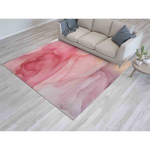 พรมหินอ่อนสีชมพูและสีทอง: พรมปูพื้นกันลื่นพร้อมพรมนุ่ม - Product Image 2