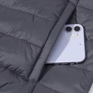 แจ็กเก็ตบุนวมสำหรับผู้ชายแจ็กเก็ตปลาปักเป้าทรงสูงทำจากไนลอนโพลีเอสเตอร์กันลม - Product Image 6