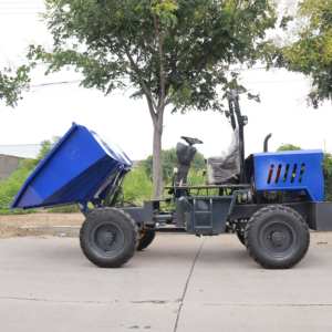 Nuevo Camión Volquete Mini 4x4 de 2 Toneladas con Volante a la Izquierda, Euro 2, Gran Capacidad de Carga, Vehículo de Transporte de Ingeniería, Superventas - Product Image 4