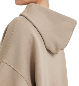 Conjunto de Sudadera con Capucha y Pantalones Cortos para Mujer, Venta Caliente de Invierno, 100% Algodón, Ligero, Transpirable, Ropa Casual, Tela Suave, Logotipo Personalizado - Product Image 3