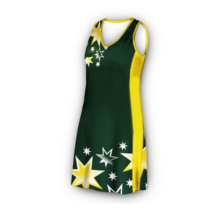 Uniforme uni respirant en gros entièrement sublimé femmes élégantes Netball uniforme Netball porter en gros meilleure vente pas cher prix - Product Image 4