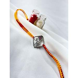 Colgantes de Plata 925 con Diseño de Morpankh Murli y Engaste de Bisel, Chapados en Oro Rosa y Rodio, Estilo Religioso - Product Image 2