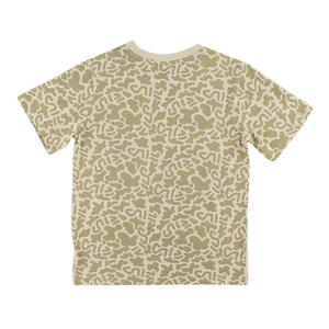 Chemises et t-shirts actifs pour garçons Fila Nolan Couleur : Beige/Léopard 100% authentique - Product Image 2