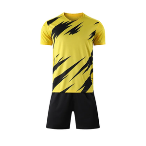 Uniforme de fútbol de poliéster de alta calidad personalizado para hombre, camiseta de fútbol impresa, camisetas MOQ bajas, Tops con técnica de sublimación de nombre - Product Image 2