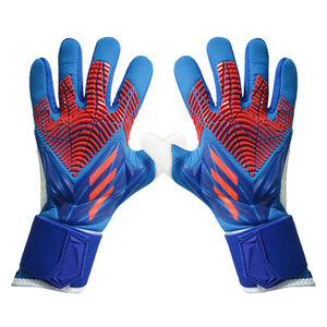 Guantes de portero de fútbol transpirables de secado rápido para uso profesional, guantes de portero antideslizantes de látex alemán genuino - Product Image 4