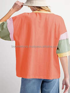 เสื้อยืดลายกราฟิกใส่ได้ทั้งชายและหญิงสไตล์สตรีทแวร์ผ้าฝ้ายทรงหลวมใส่ได้พอดีราคาโรงงานโดย Boomletcorp. - Product Image 6