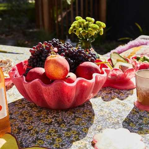 Nouvel ensemble de bols à salade en résine, bols à fruits utilisés à la maison, à l'hôtel, au buffet, avec des bols imbriqués en résine coulée à la main, vert mousse de mer, faits à la main - Product Image 2
