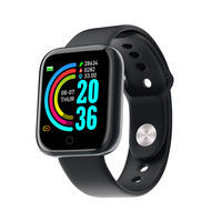 Hot Selling Y68 Goedkope Slimme Horloge D20 Gezondheid Fitness Tracker Smart Polsband Voor Ios Android