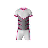 Seragam Rugby Pria Kualitas Tinggi, Bahan Bernapas Cepat Kering, Sablon Digital, Logo Custom, Nama Tim Custom, Penawaran Terbaik