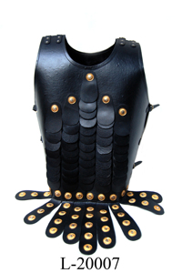 เสื้อแจ็คเก็ตเกราะหนังยุคกลางทำมือเสื้อเกราะกล้ามเนื้อยุคกลาง - Product Image 5